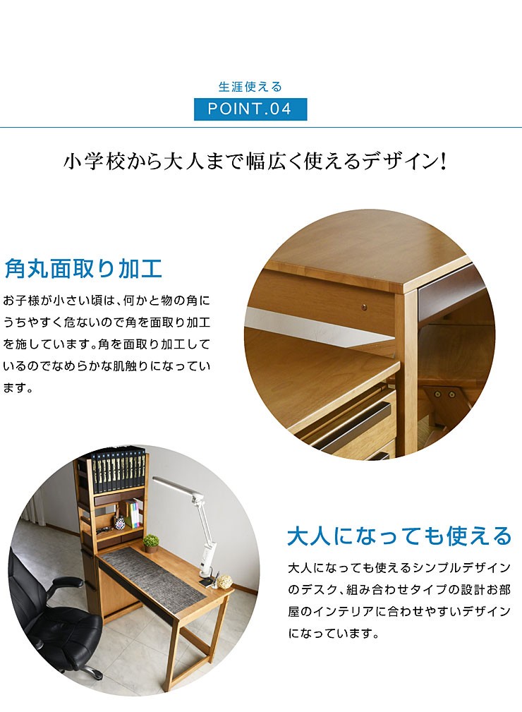 送料無料 学習机 勉強机 ユニット デスク ヘンリー デスクマット 世界地図 プレゼント