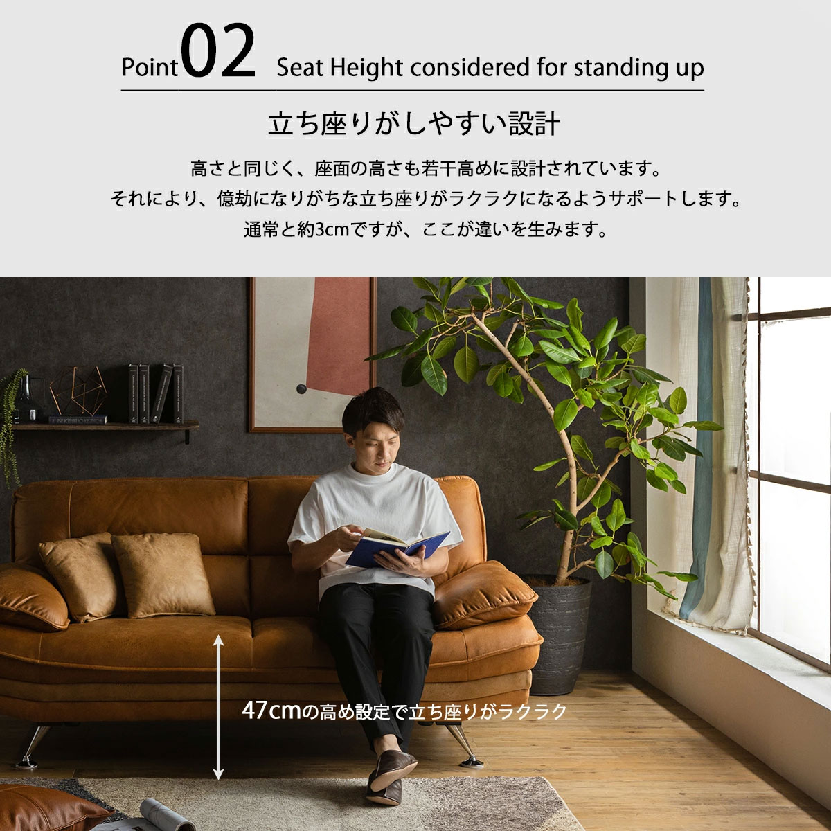 開梱設置付き】ソファ 3人掛け 3Pソファー ソファー 3P 幅193cm SOFA