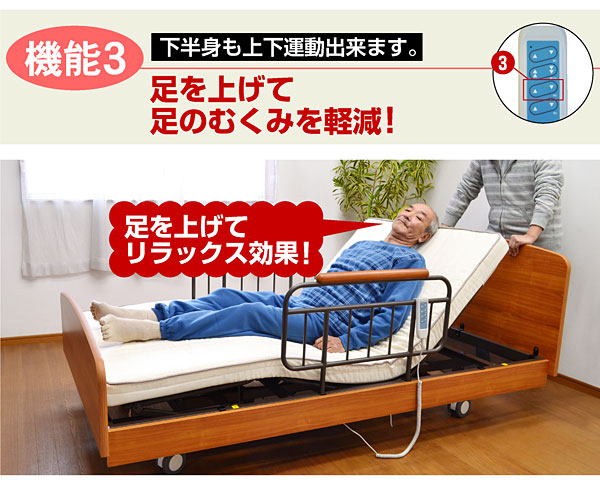 送料無料 介護ベッド 電動ベッド 電動リクライニング モーターリクライニング 介護ベット 電動ベット 介護向け