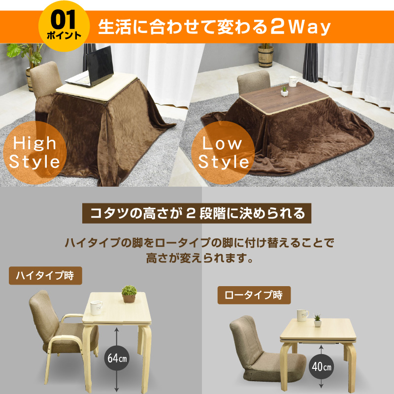 ひとりこたつ3点セット （布団部分です） 楽天市場】1人用こたつセット 布団付き 椅子付き 3点セット 幅70