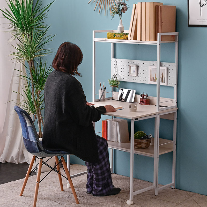 ライティングデスク パソコンデスク PCデスク リビングデスク 幅80cm