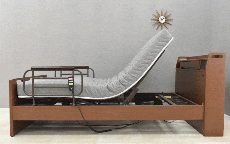 電動ベッド｜介護ベッド・リクライニングベッド 起き上がりを助ける